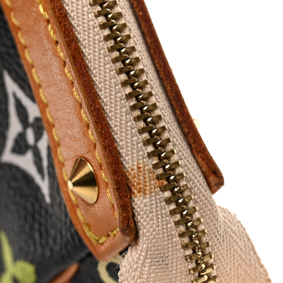 Monogram Multicolor Pochette Accessories Black