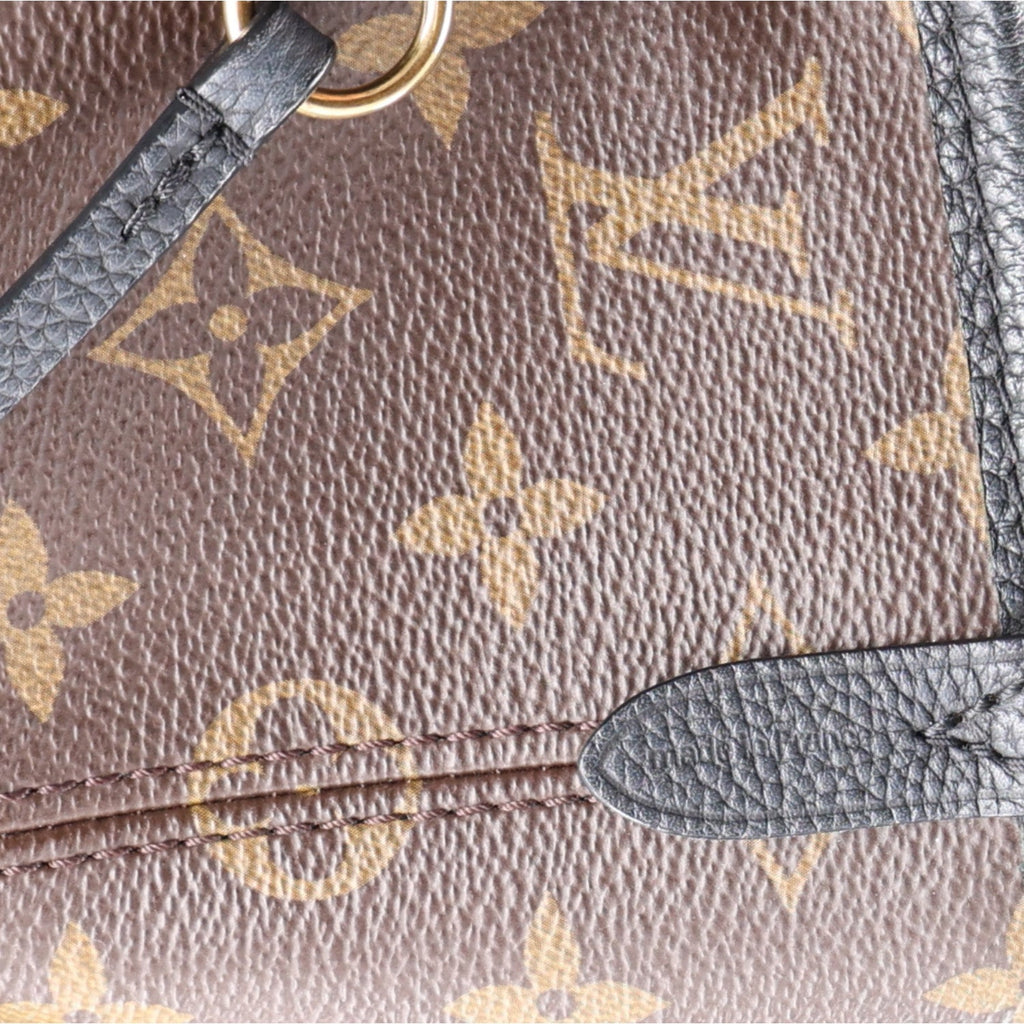 Monogram Calfskin Neo Neverfull Inside Out MM Black