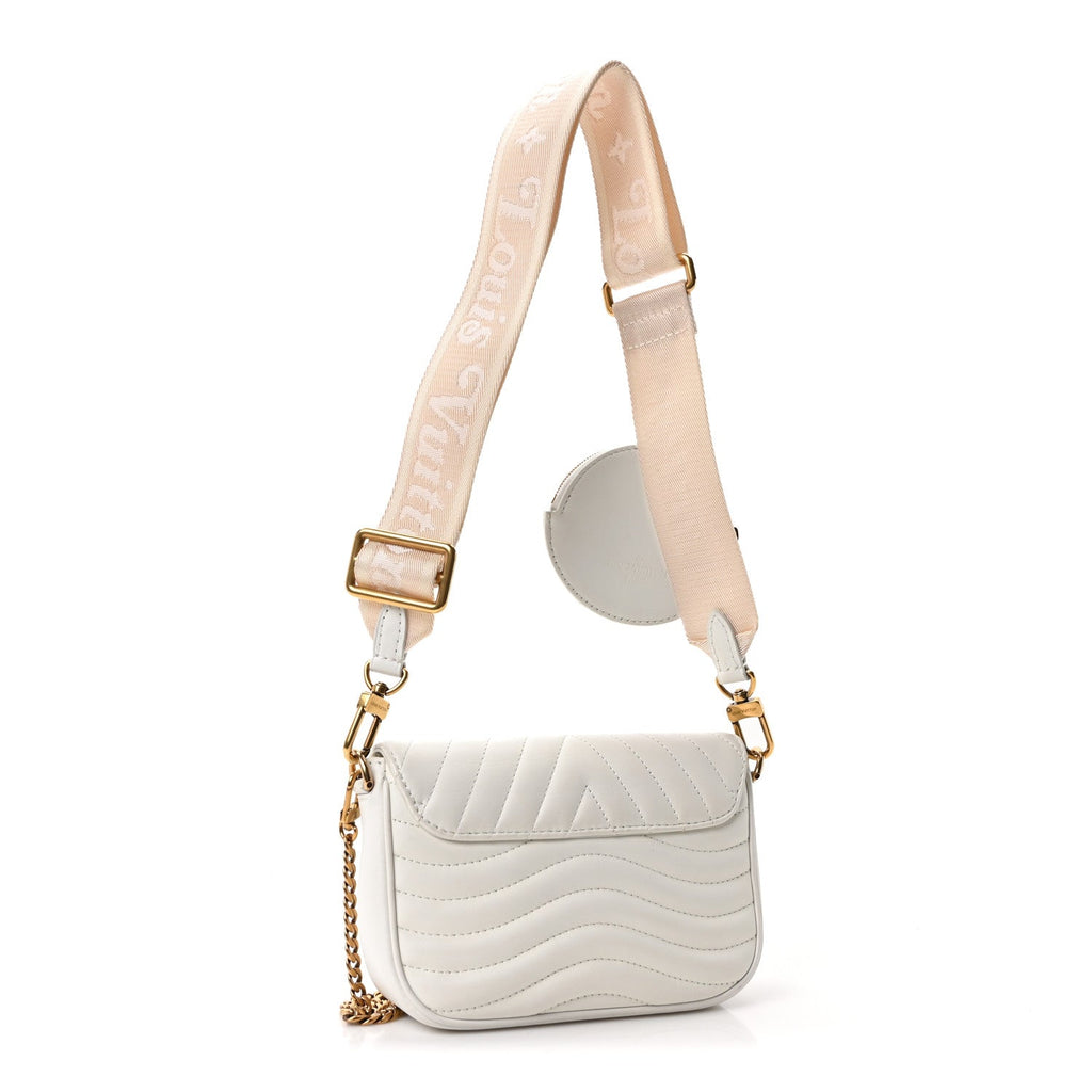 Calfskin New Wave Multi Pochette Snow