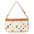 Monogram Multicolor Pochette Accessories White