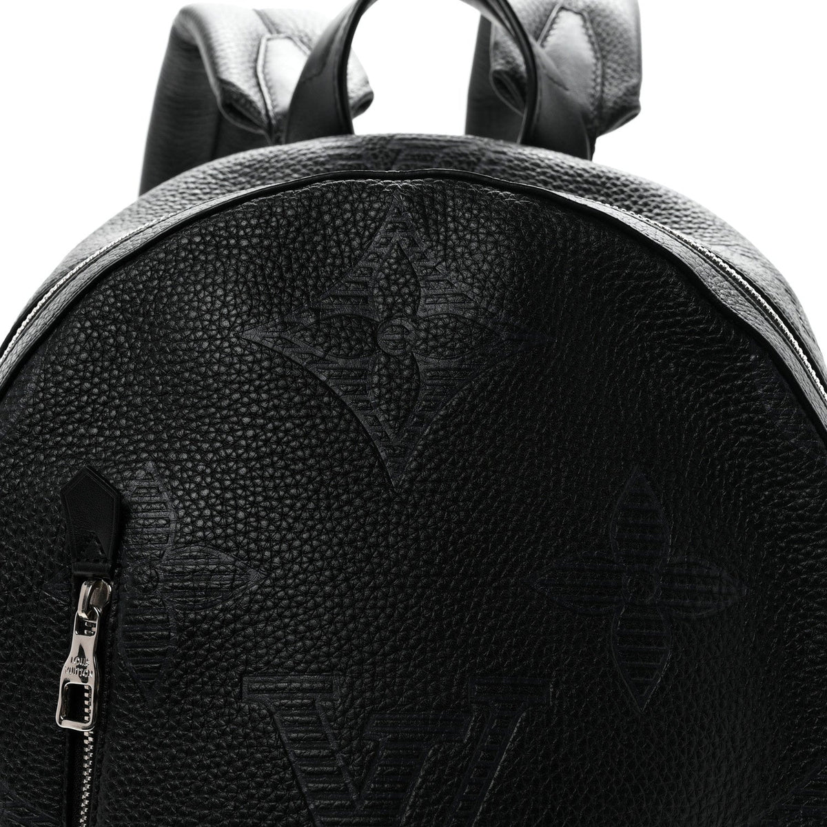 Taurillon Monogram Shadow Armand Backpack Black