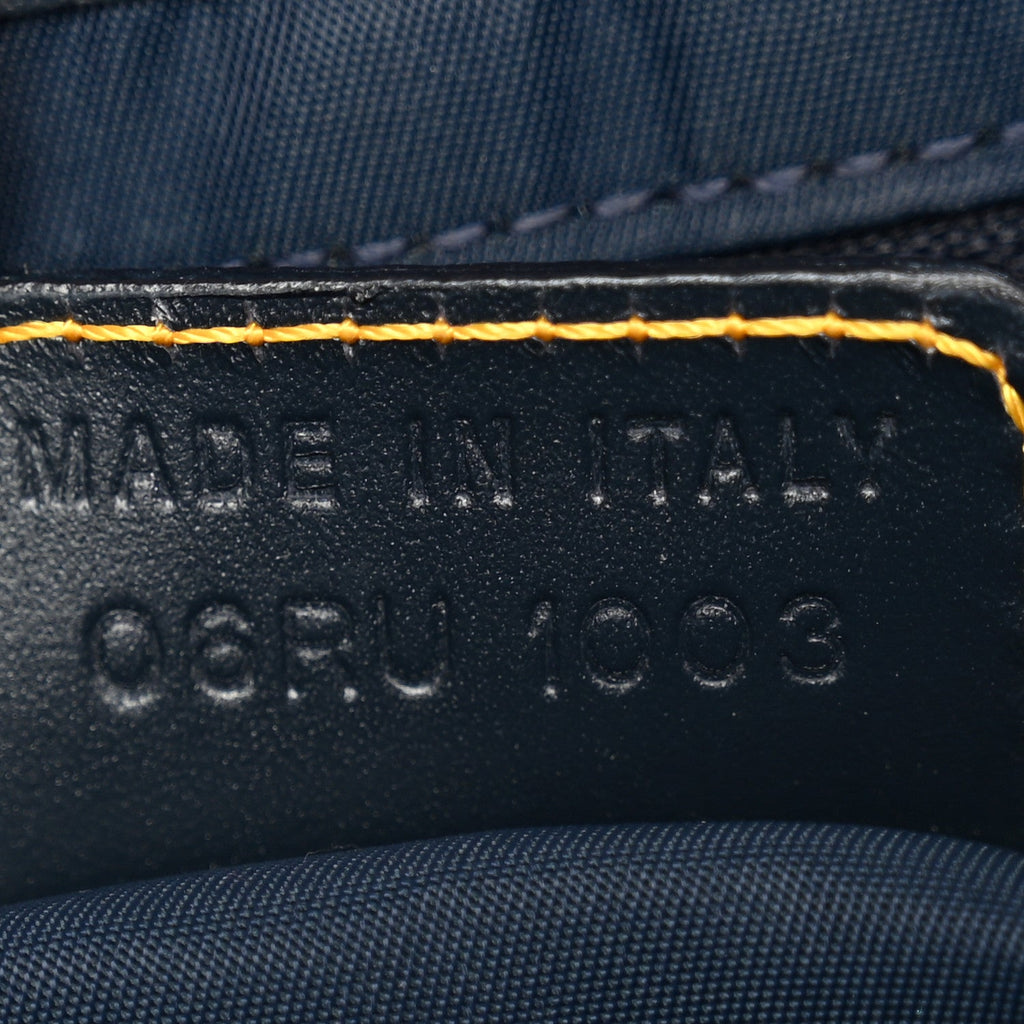 Monogram Saddle Bag Blue