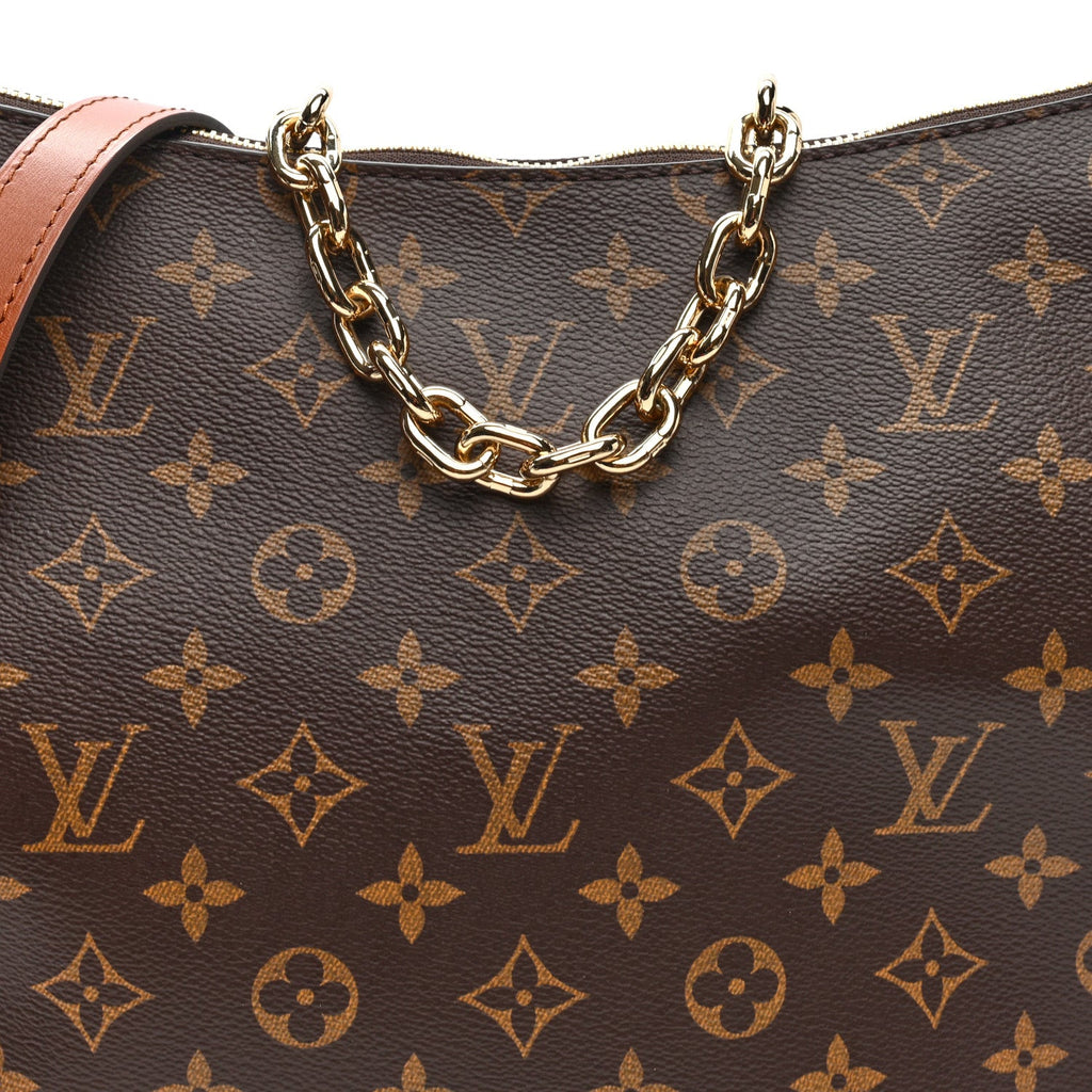 Reverse Monogram Loop Hobo