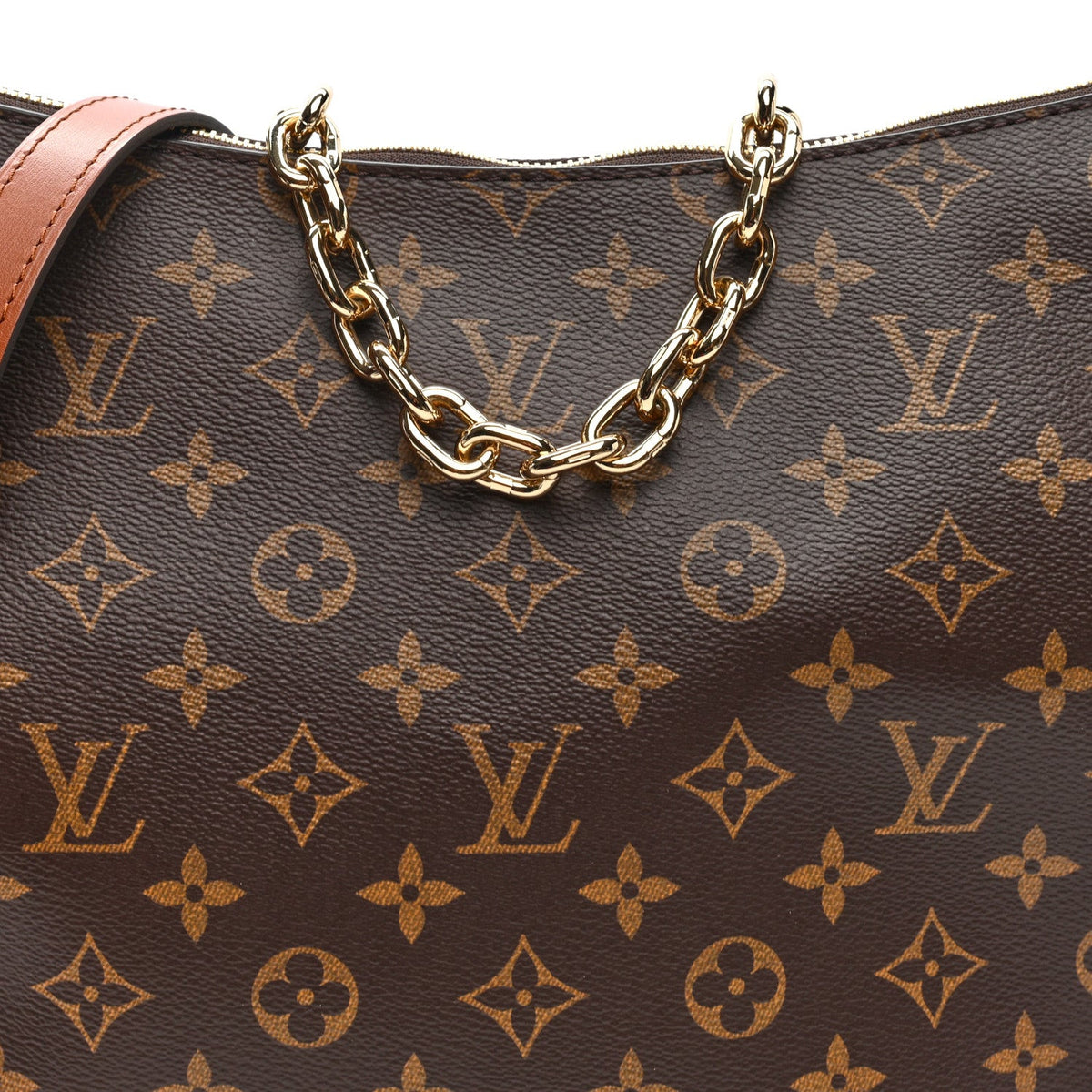 Reverse Monogram Loop Hobo