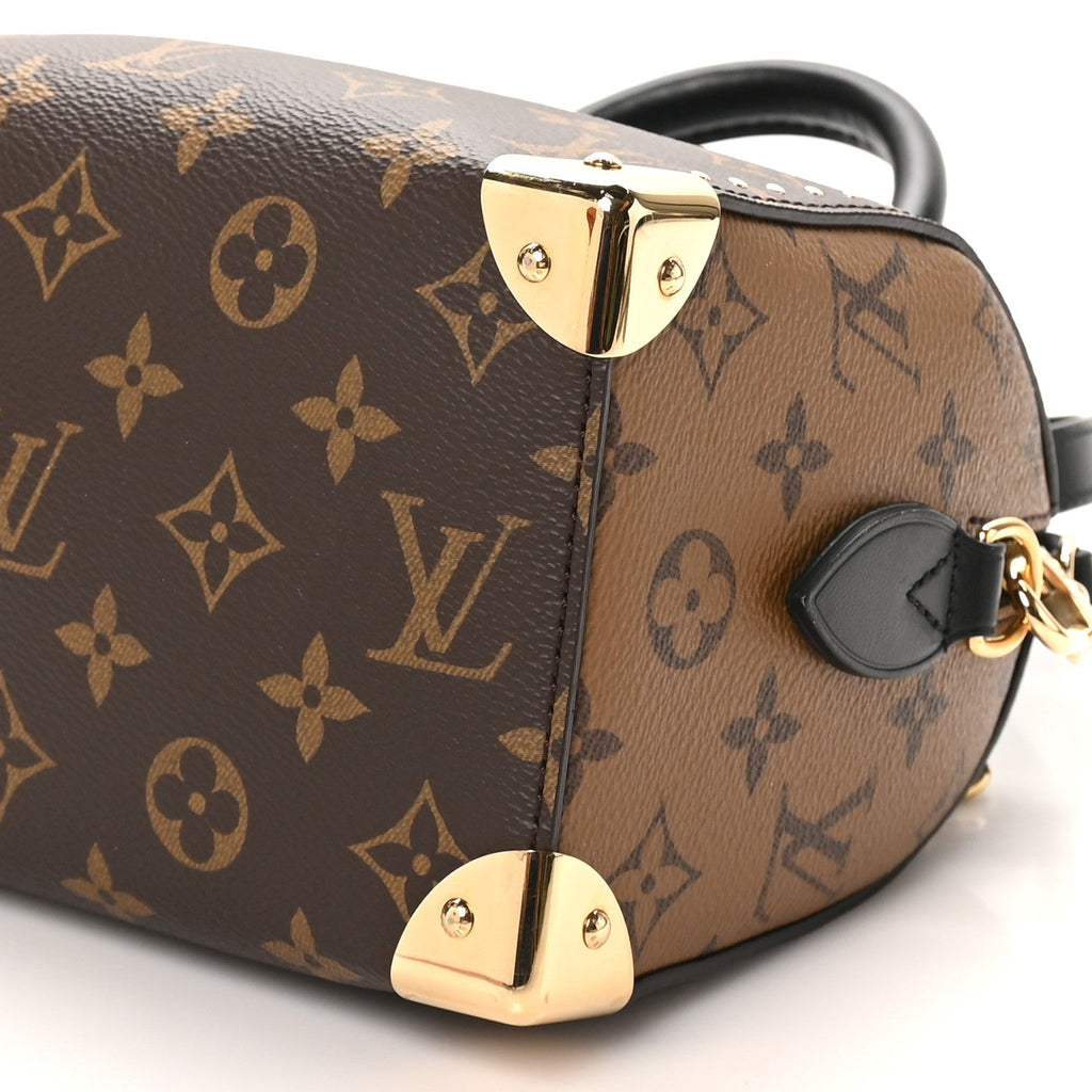 Reverse Monogram Speedy Trunk 20