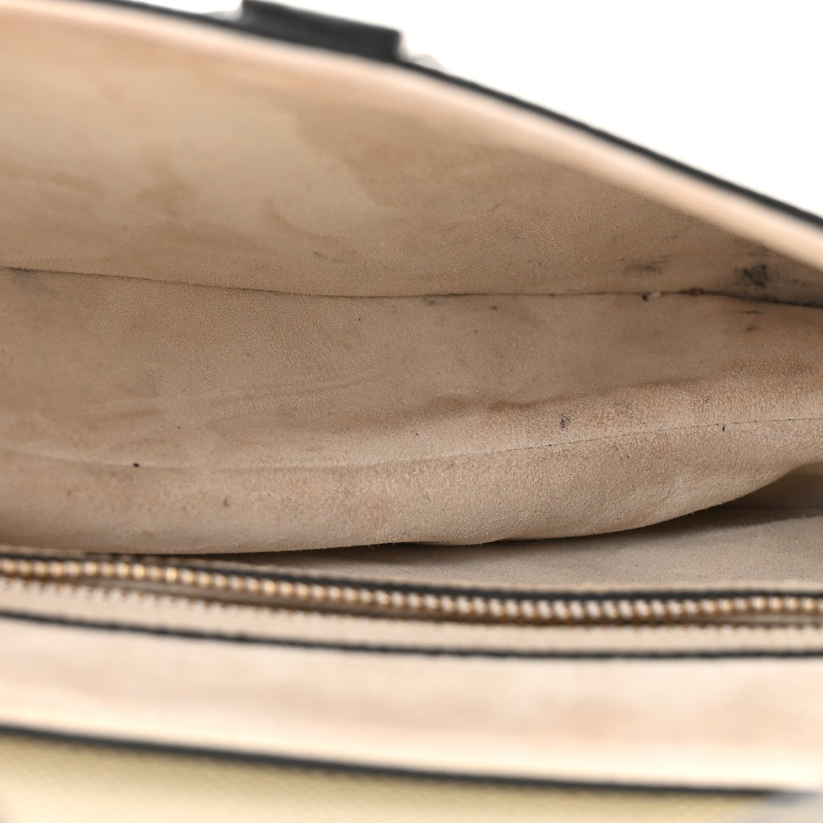 Grained Calfskin Saddle Bag With Strap Latte