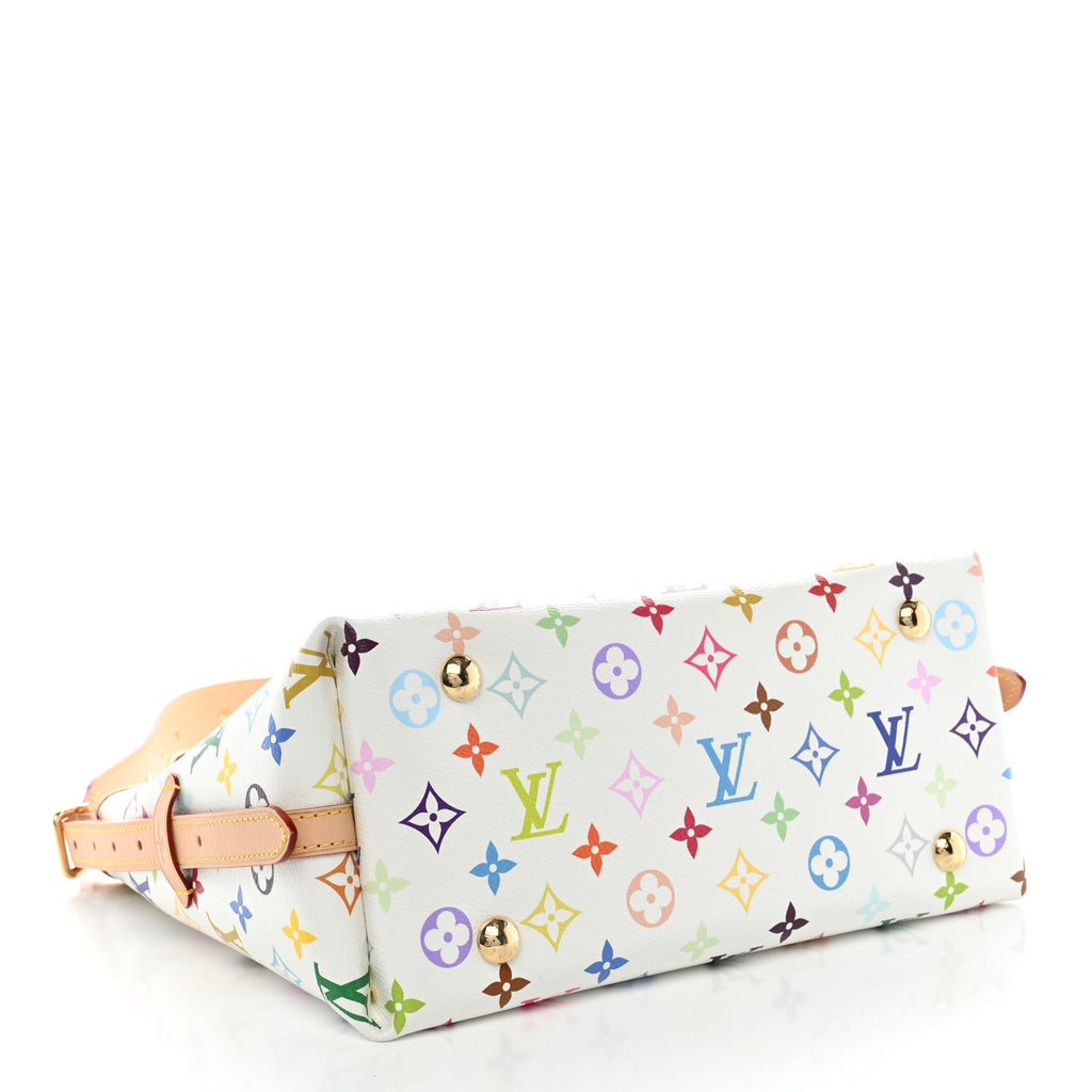 LV X TM Monogram Multicolor CarryAll PM White
