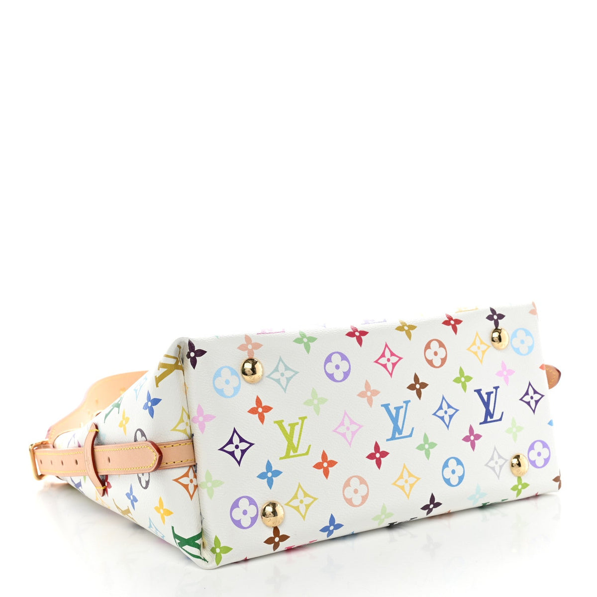 LV X TM Monogram Multicolor CarryAll PM White