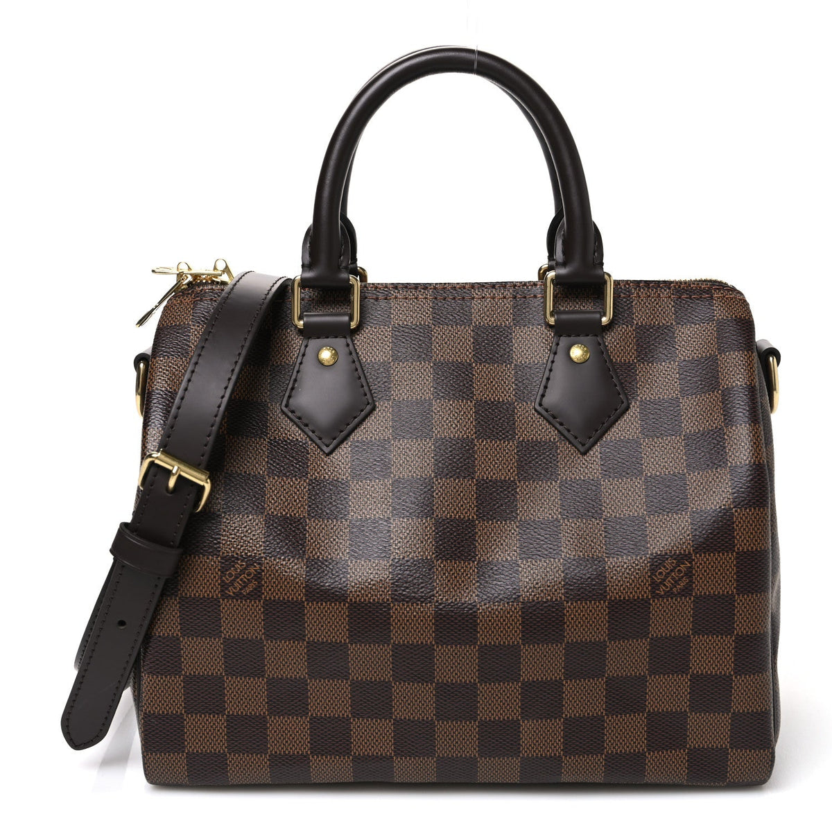Damier Ebene Speedy Bandouliere 25