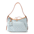 Monogram Denim CarryAll PM Sky Blue