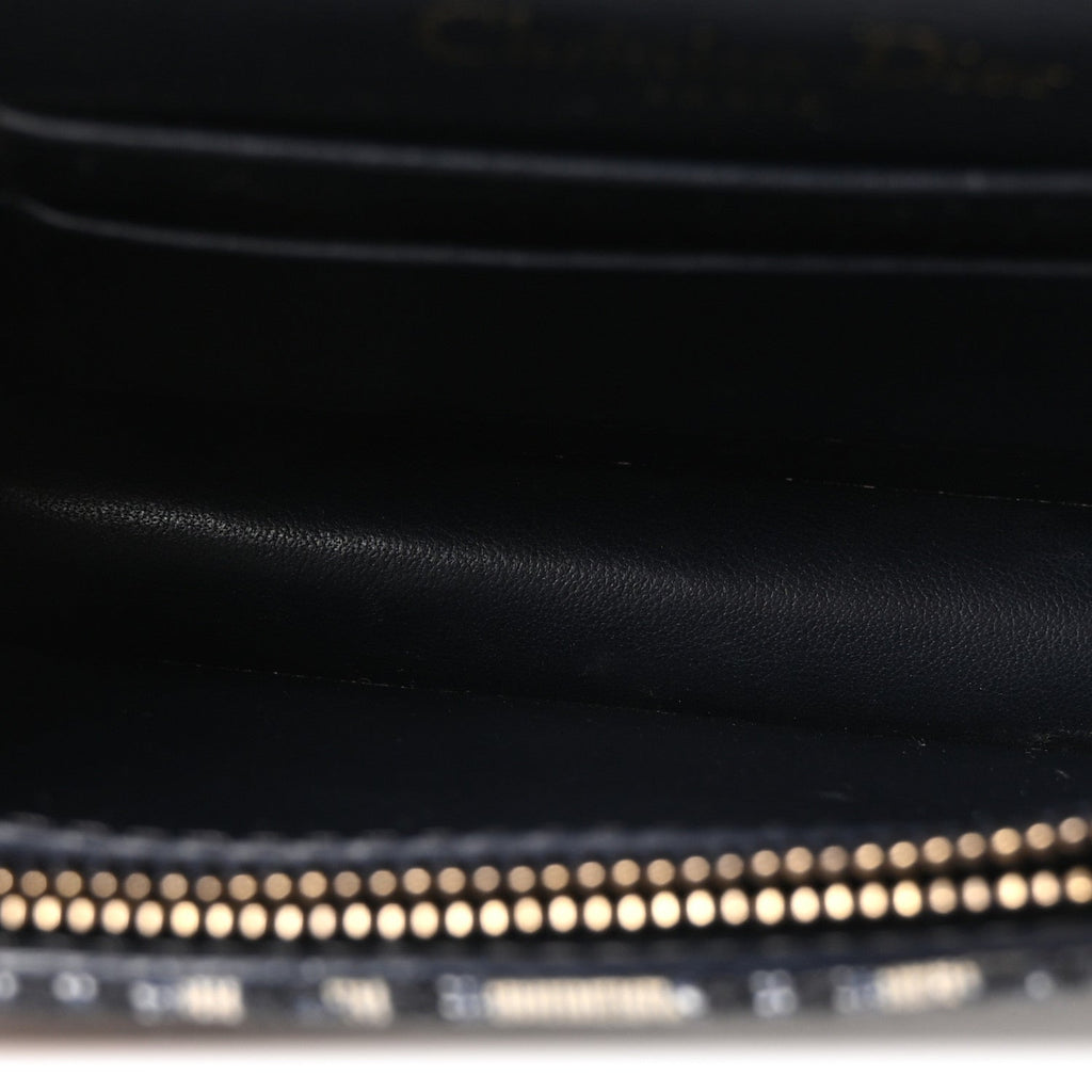 Oblique Saddle Belt Bag Blue