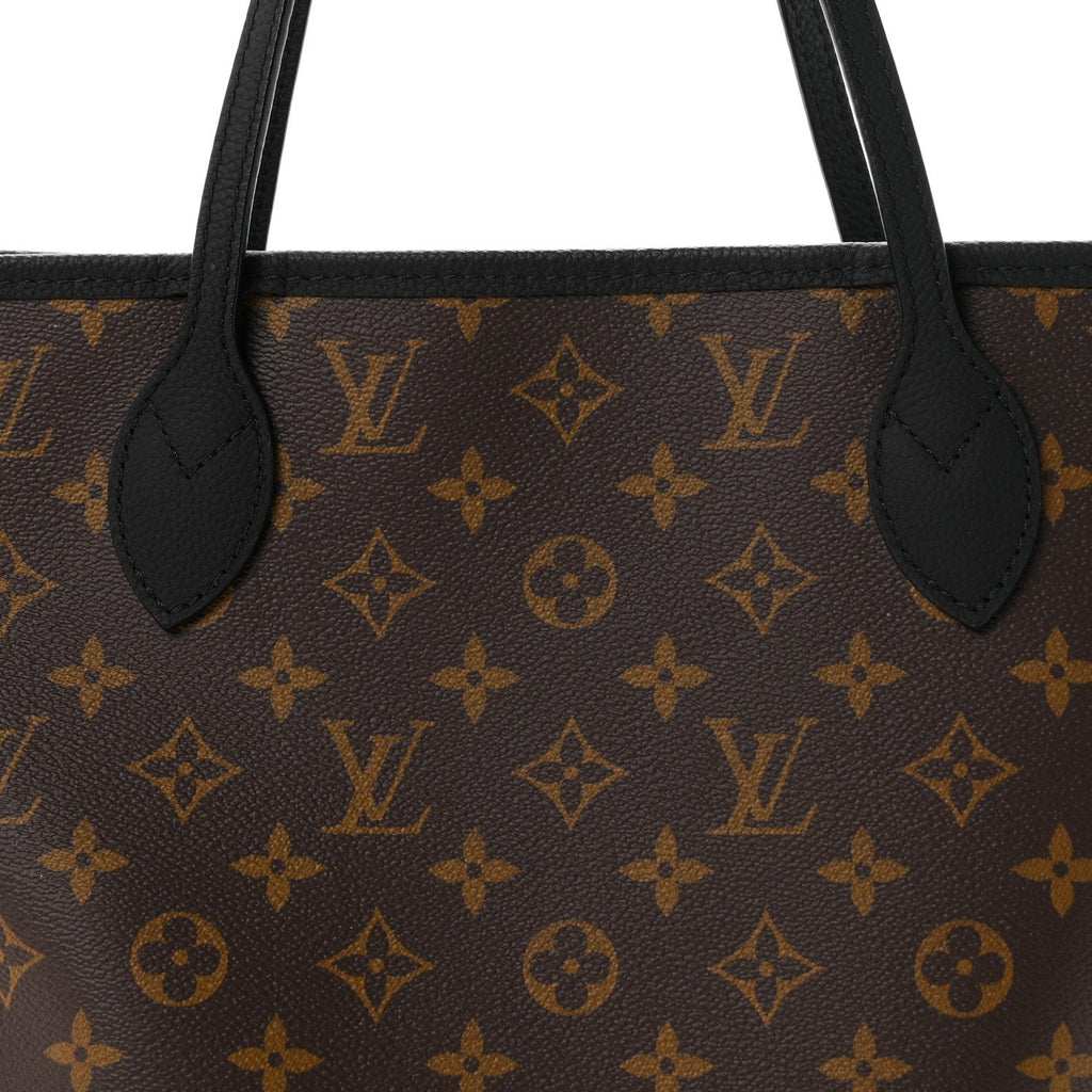 Monogram Calfskin Neo Neverfull Inside Out MM Black