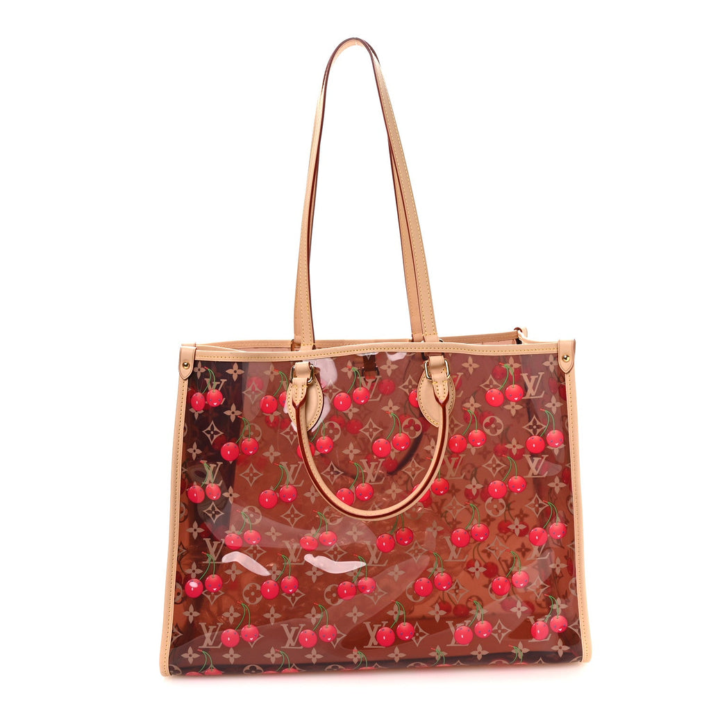 LV X TM Crystal Monogram Cerises Onthego GM