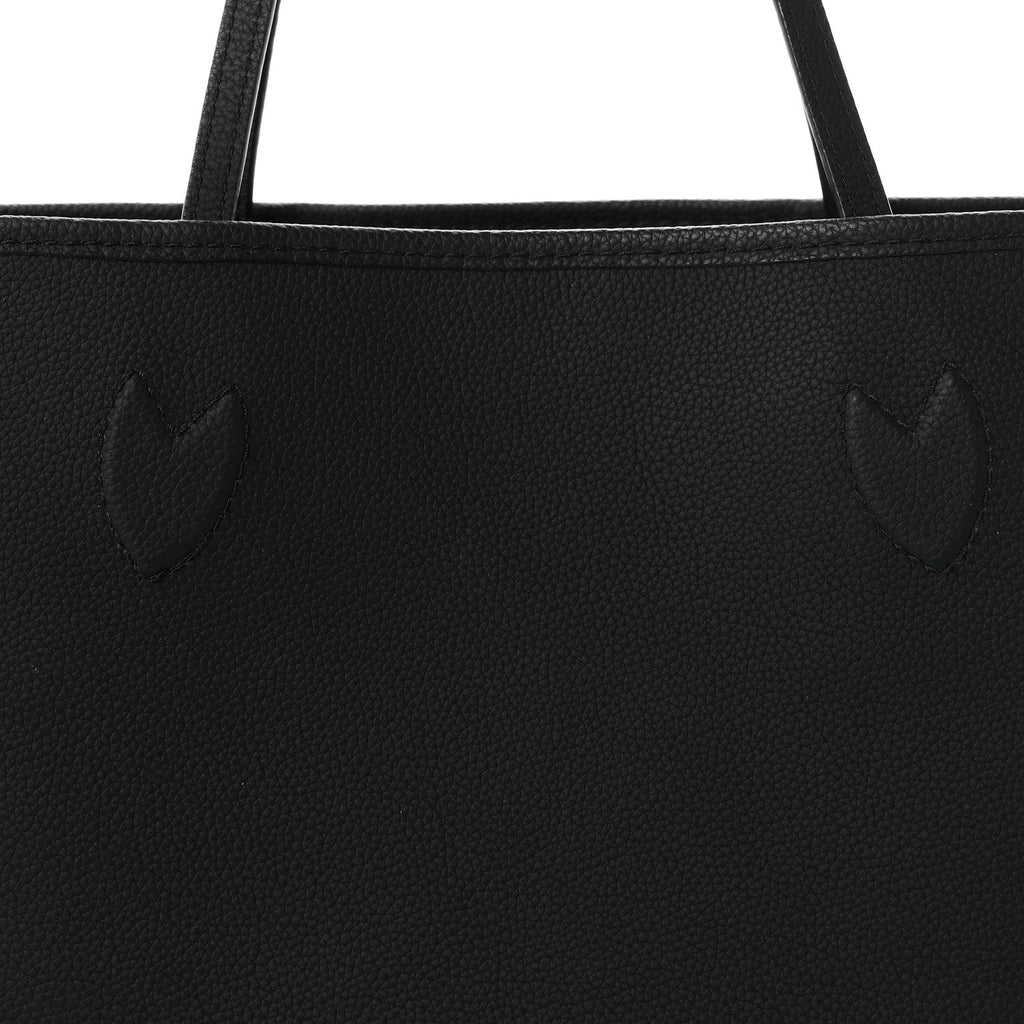 Monogram Calfskin Neo Neverfull Inside Out MM Black