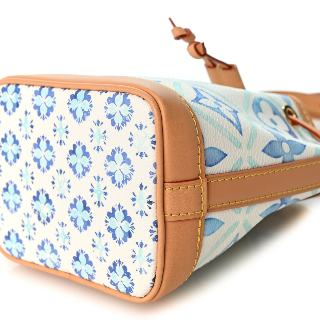Monogram Tiles By The Pool Nano Noe Lagoon Blue