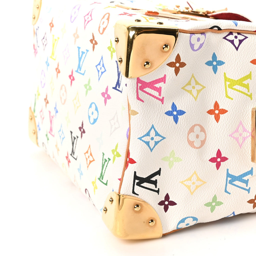 Monogram Multicolor Speedy 30 White
