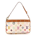 Monogram Multicolor Pochette Accessories White