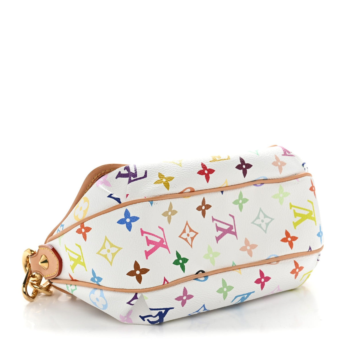 Monogram Multicolor Patti White