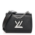 Epi Twist Shoulder Bag PM Black