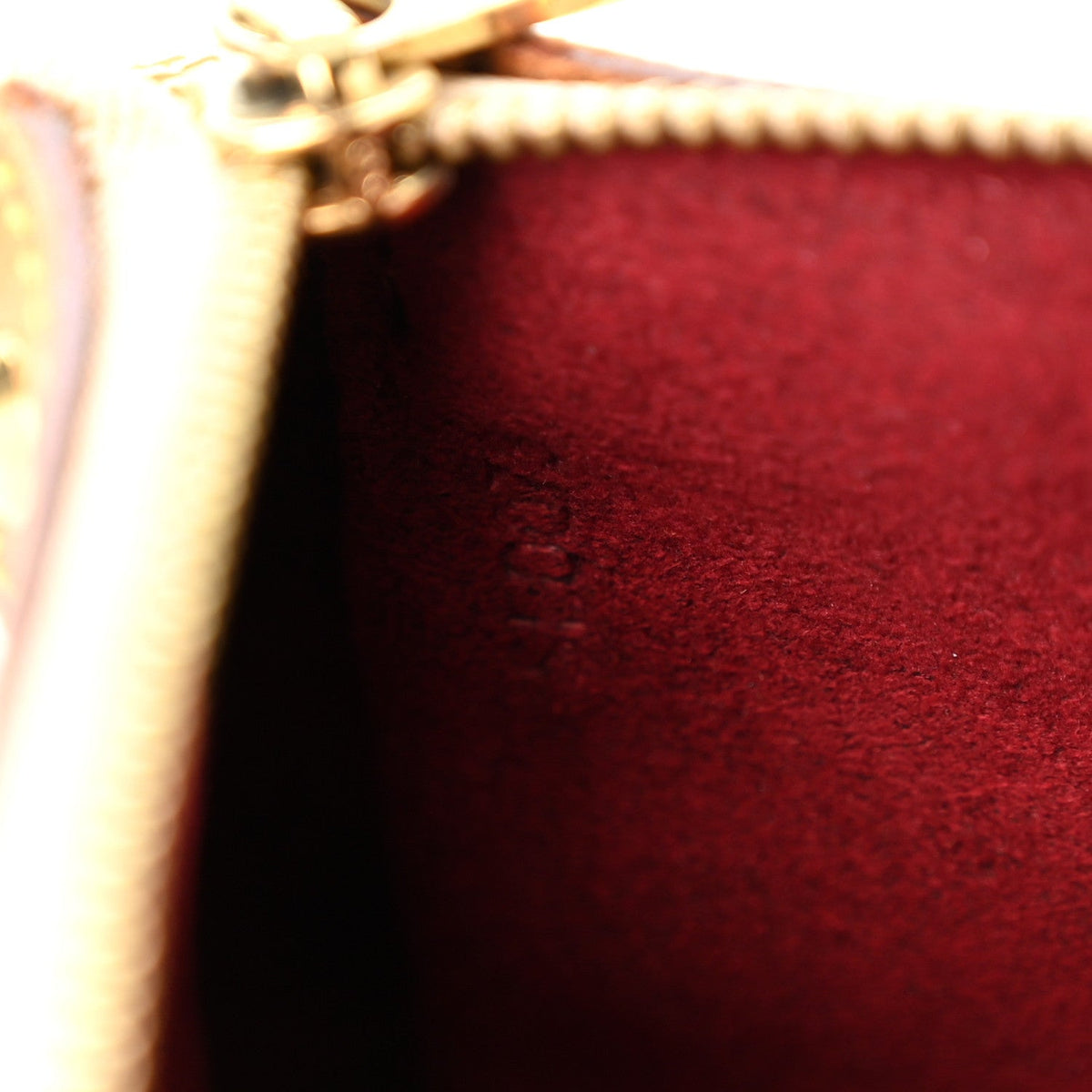 Monogram Multicolor Pochette Accessories White