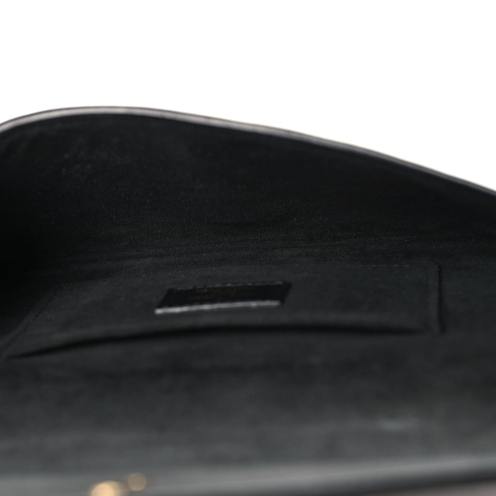 Epi Padlock On Strap Black