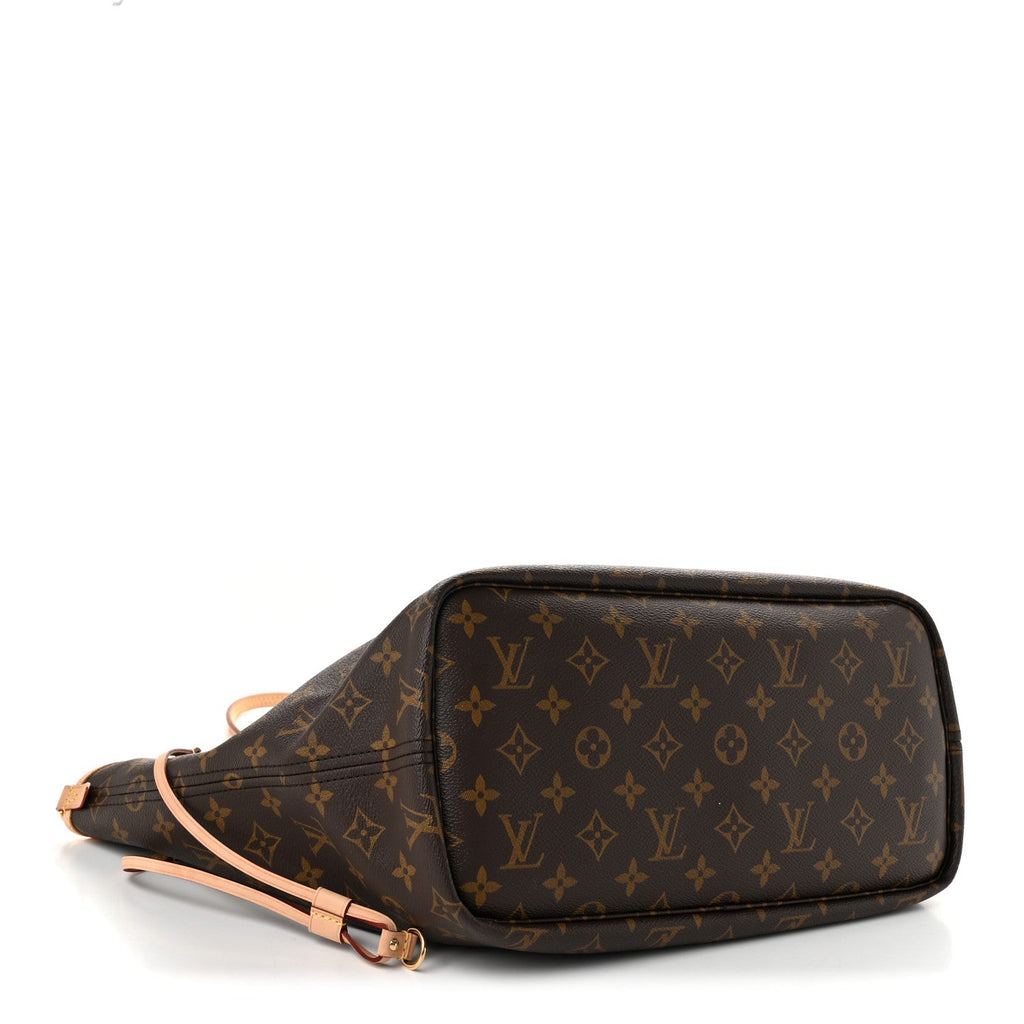 Monogram Inside Out Neverfull Bandouliere MM Jaune Safran