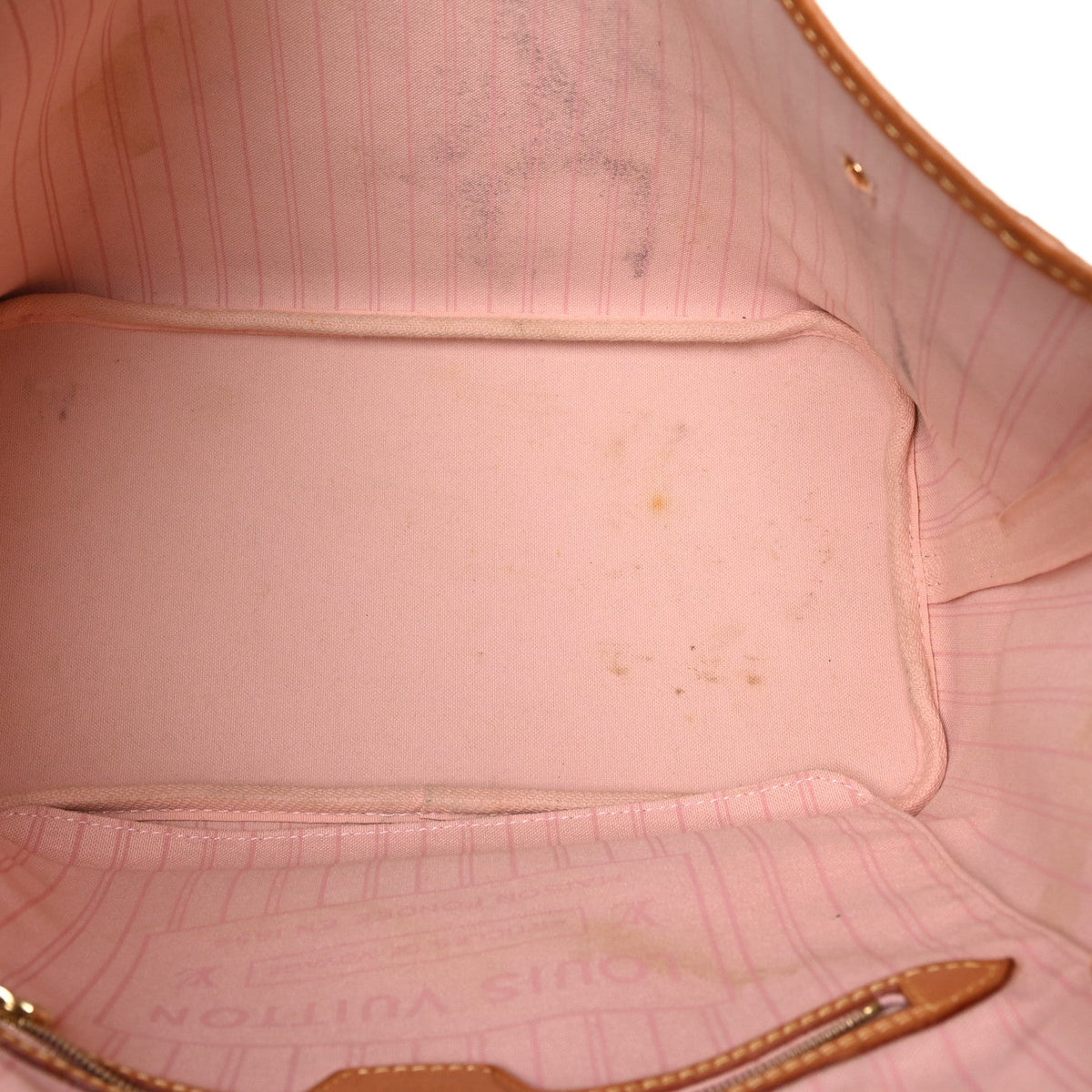 Damier Azur Neo Neverfull MM Rose Ballerine