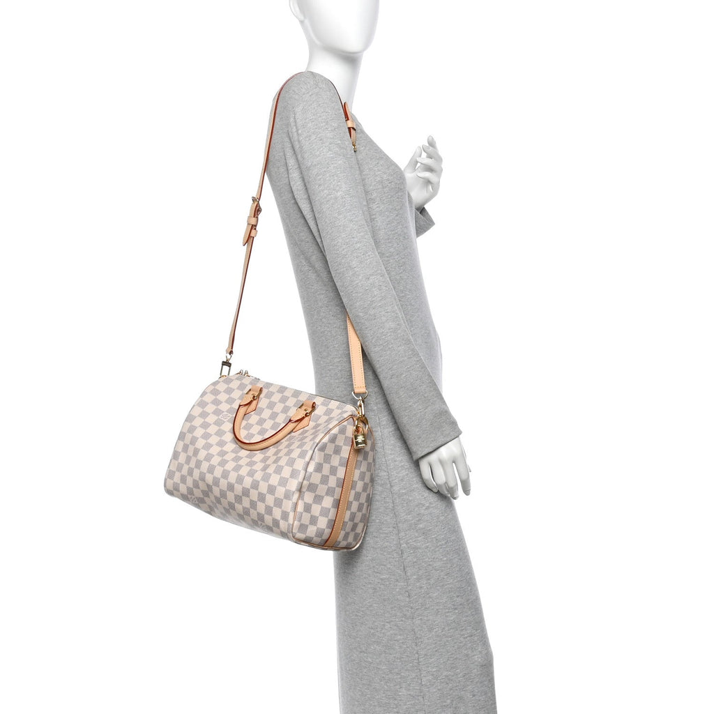 Damier Azur Speedy Bandouliere 30