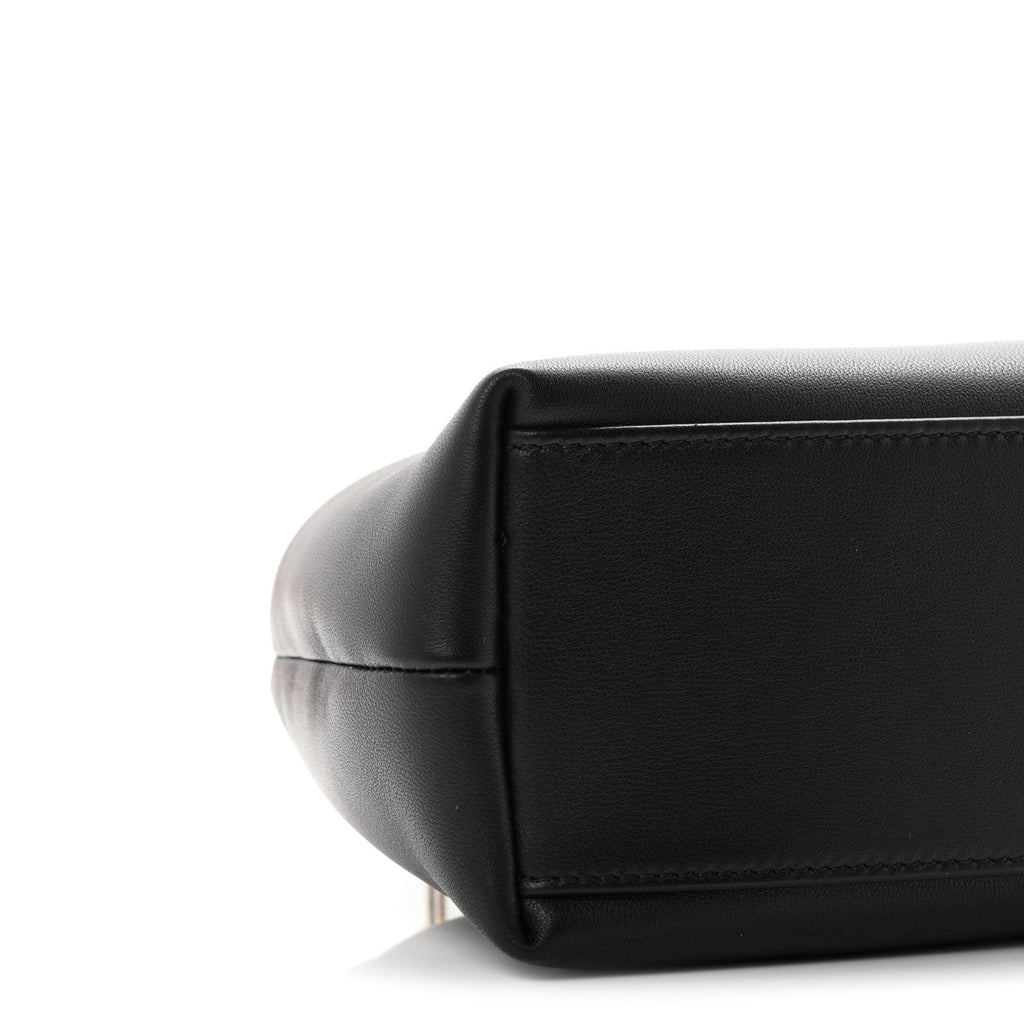 Lambskin Small Bow Bag Black