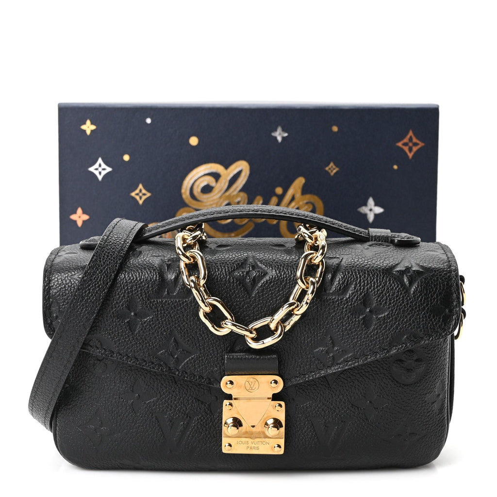 Empreinte Pochette Metis East West Black