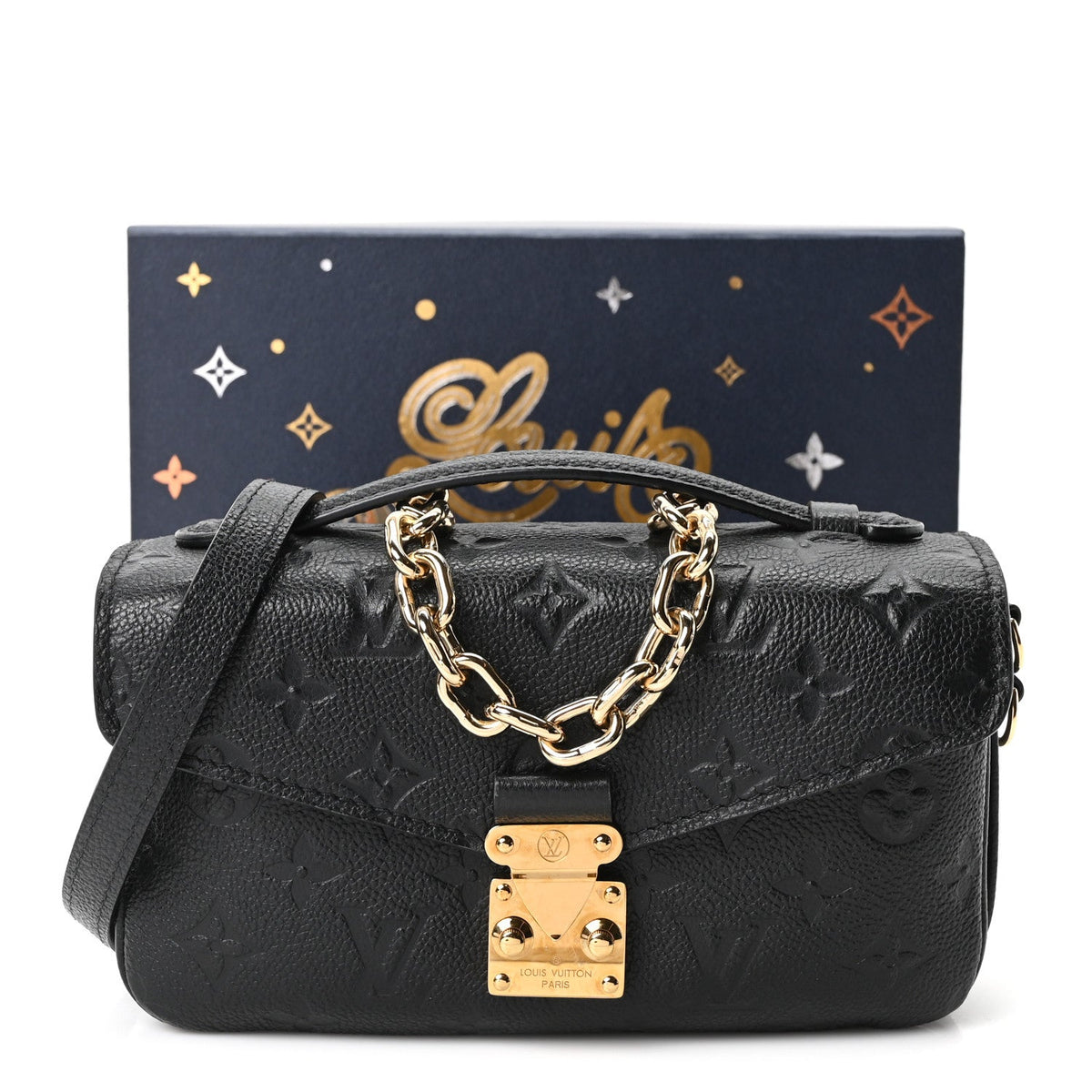 Empreinte Pochette Metis East West Black