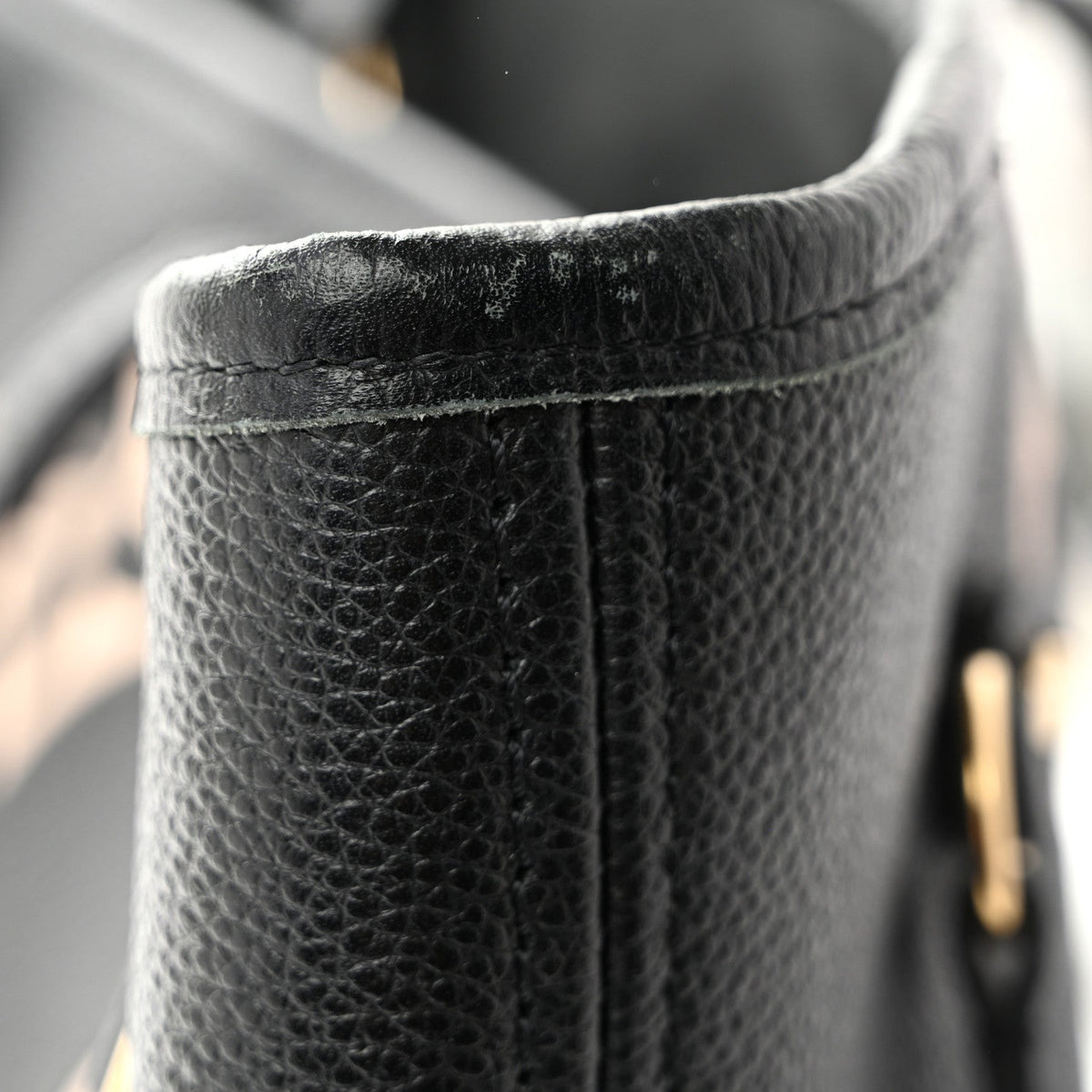 Empreinte Monogram Giant Neverfull MM Black Beige