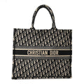 Oblique Large Book Tote Blue Multicolor