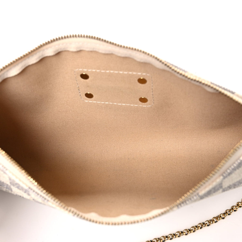 Damier Azur Eva Clutch
