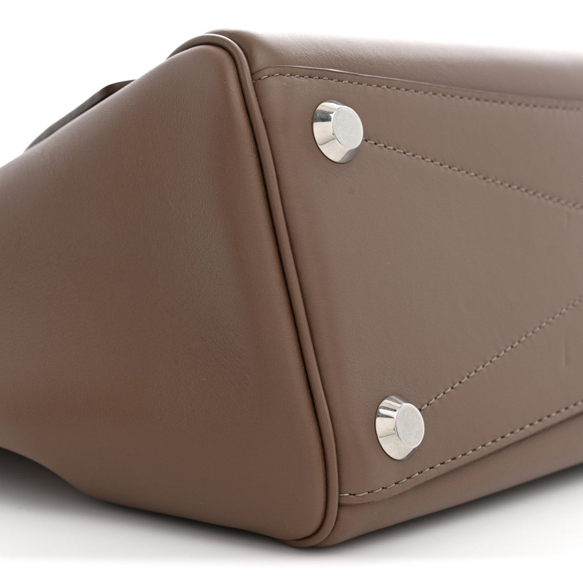 Smooth Calfskin Small Bel Air Carry All Bag Taupe