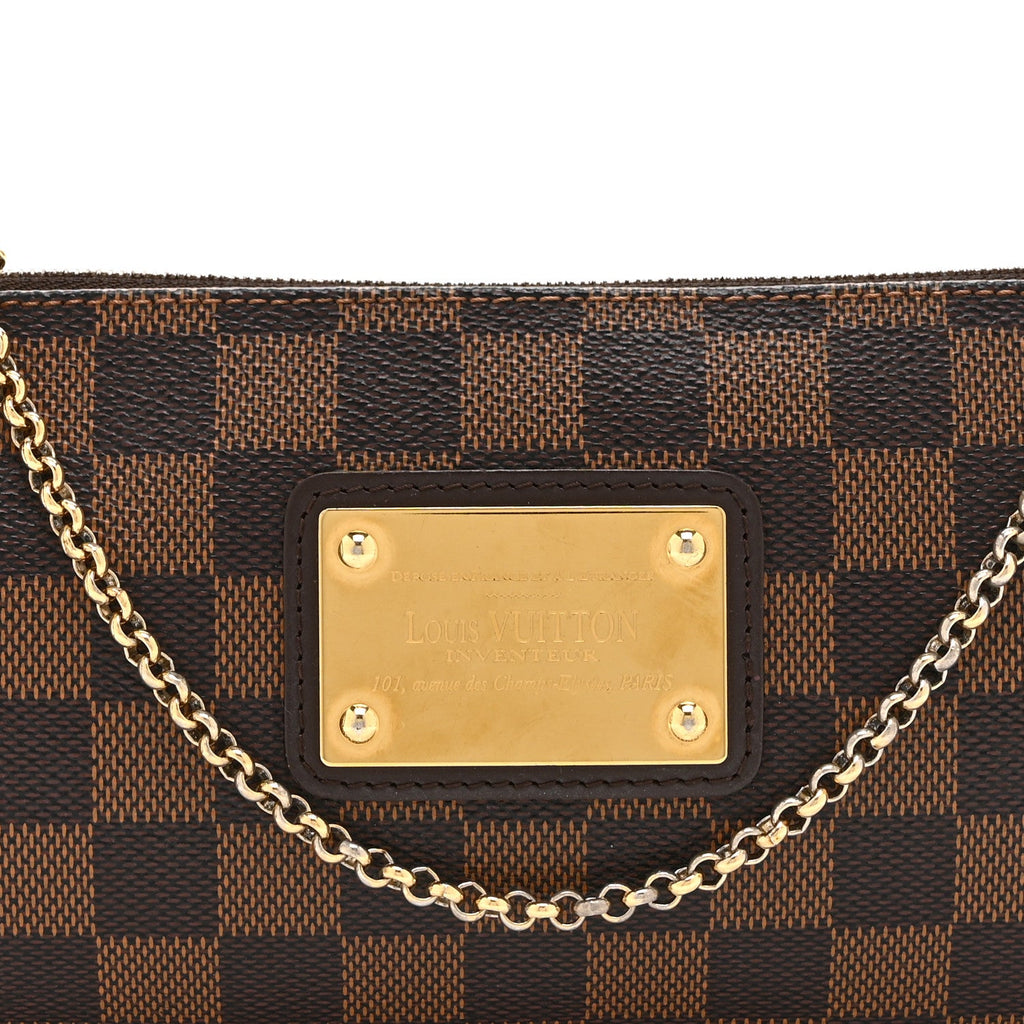 Damier Ebene Eva Clutch