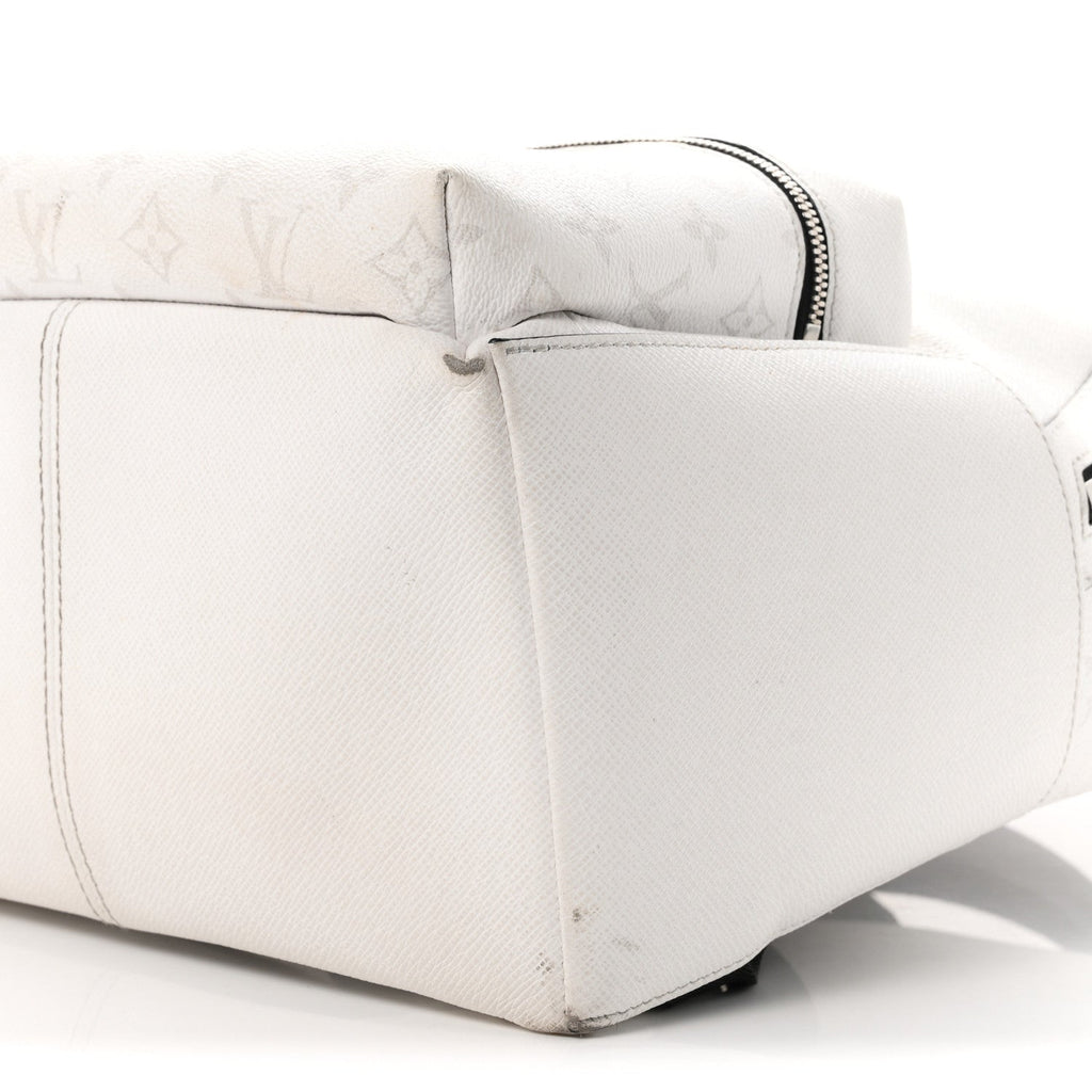 Taiga Monogram Discovery Backpack PM White