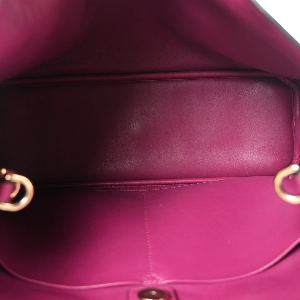 Bullcalf Medium Diorissimo Tote Black Rose Indien