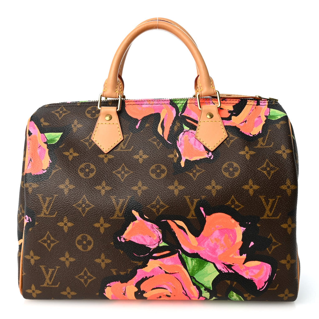 Monogram Roses Speedy 30
