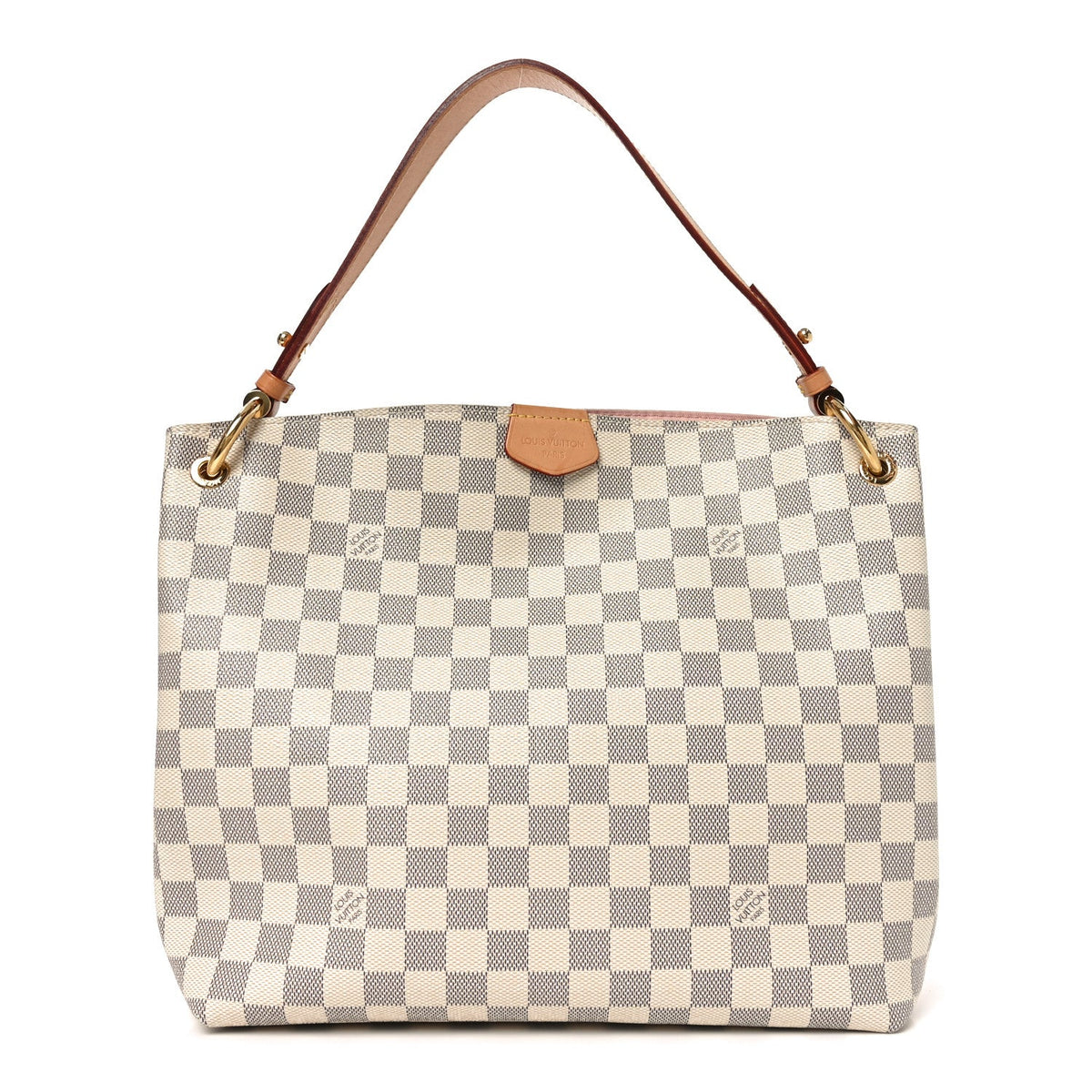 Damier Azur Graceful PM Rose Ballerine