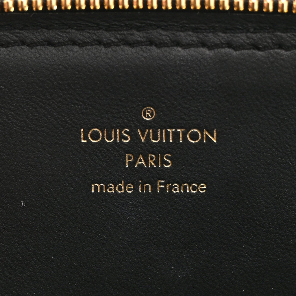 Lambskin Malletage Alma BB Black White