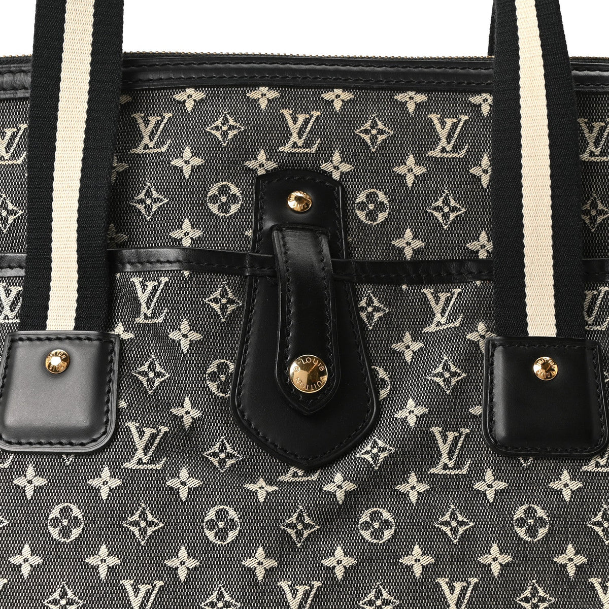 Mini Monogram Mary Kate Cabas Black