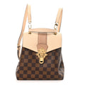 Damier Ebene Clapton Backpack Creme