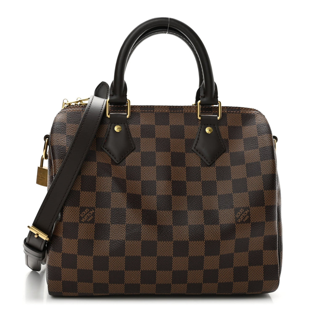 Damier Ebene Speedy Bandouliere 25