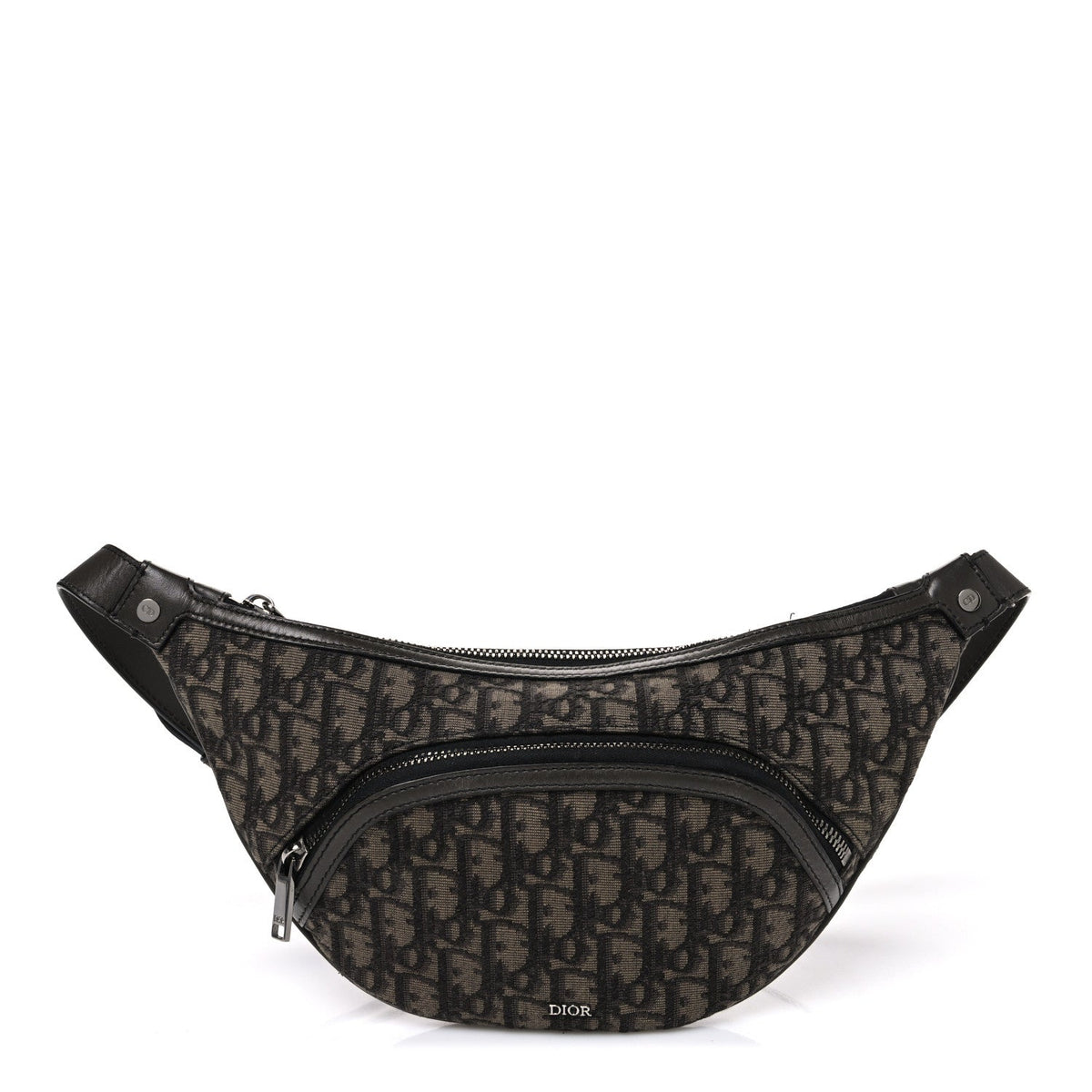 Oblique Saddle Belt Pouch Blue