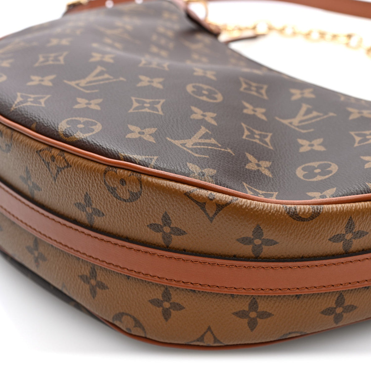 Reverse Monogram Loop Hobo
