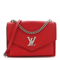 Soft Calfskin Mylockme Chain Bag BB Rubis