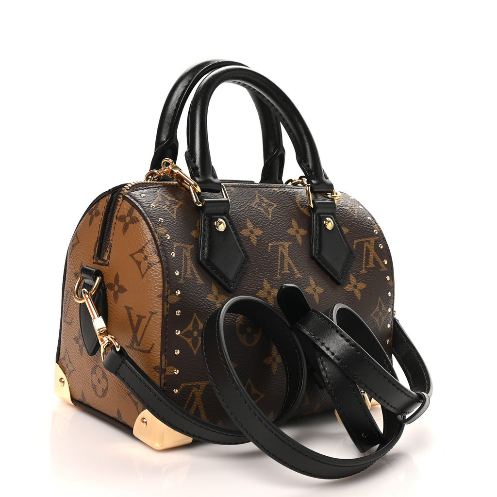 Reverse Monogram Speedy Trunk 20