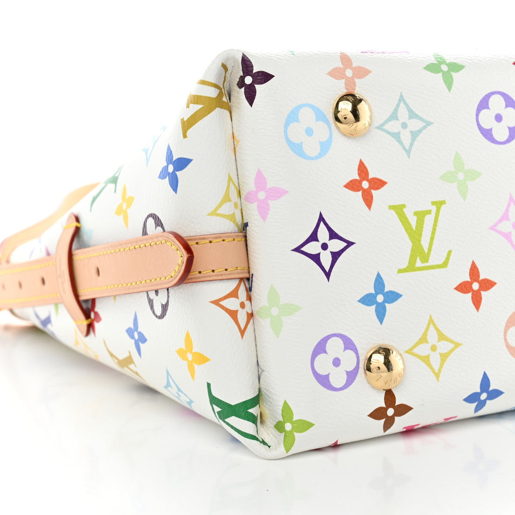 LV X TM Monogram Multicolor CarryAll PM White