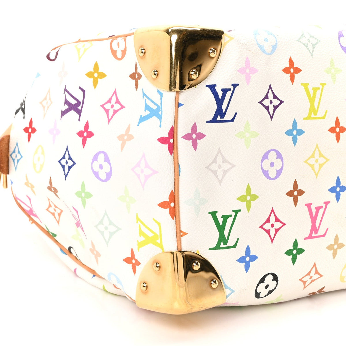 Monogram Multicolor Speedy 30 White